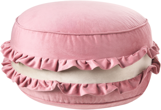 Kinderhocker LADUREE Samtstoff Rosa