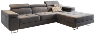 Masseno Ecksofa ELMA mit Schlaffunktion L-Form, Sofa mit Bettkasten
