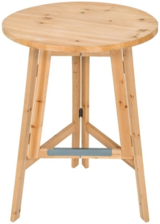 tectake Bistrotisch Stehtisch (1-St, 1 tlg), Optimale Tischhöhe für bequemes Stehen