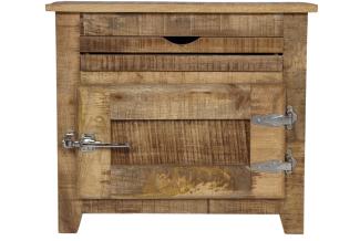 Kommode FRIGO Mangoholz natur Sideboard Wohnzimmerschrank Schubladenschrank