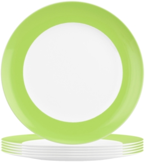 Seltmann Weiden Liberty Pure Colors Frühstücksteller ø 22,5 cm 6er Set - Lime Green