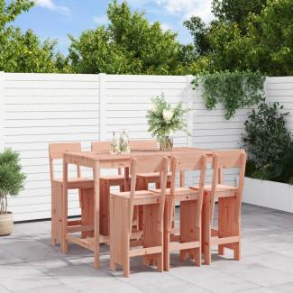 vidaXL 7-tlg. Gartenbar-Set Massivholz Douglasie 3157816