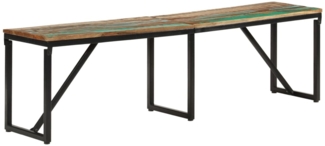 vidaXL Sitzbank 160x35x46 cm Altholz Massiv 351682