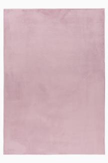 Hochflor Teppich Pia rechteckig - 200x290 cm - Rosa