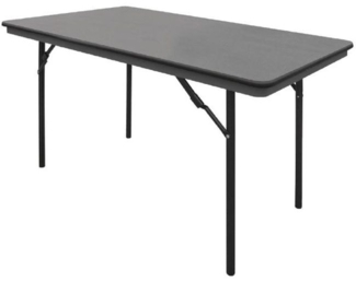 Bolero Rechteckiger Klapptisch, Grau 122Cm