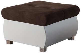 Polsterhocker Orkan Klein (Farbe: Soft 017 + Casablanca 2307)