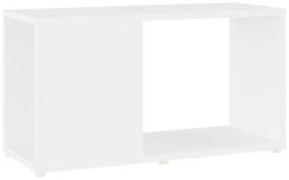 vidaXL TV-Schrank, Holzwerkstoff, 60 x 24 x 32 cm, Weiß