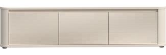 Lowboard >BREATHTAKER< 3 Türen, in Sandfarbig - 168 x 41,5 x 41,3 cm (BxHxT)