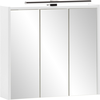 Schildmeyer Spiegelschrank Katta 158688, weiß matt, 65 x 16 x 62,7 cm