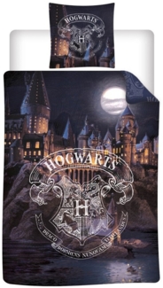 Harry Potter Bettwäsche 140x200 cm + Kissenbezug 65x65 cm Kinderbett