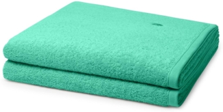 Ross Vita 2 tlg. Frottier-Set - 2 X Duschtuch (70 X 140cm) - 520 g/m2 - Lagune
