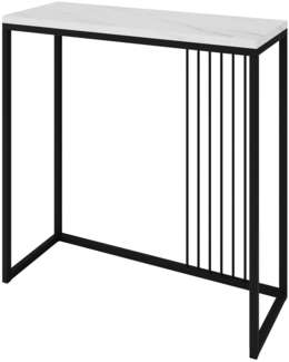 Lookway Konsolentisch Konsolentisch PRIME, Beistelltisch mit Oberfläche aus Matt, Breitea 80/100 cm