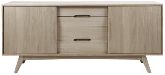 Sideboard Kommode Schubladenschrank Wohnzimmer Schrank Highboard Anrichte natur