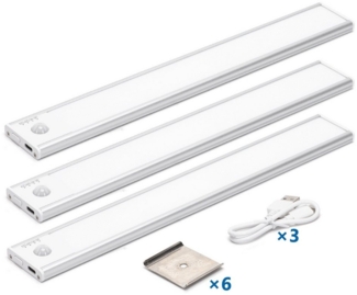 Aigostar LED Unterbauleuchte LED Schrankbeleuchtung mit einstellbarer Helligkeit & Farbtemperatur