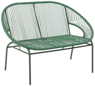 Vente-unique - Gartenbank - Polyrattan - Kaki - ALIOS III von MYLIA