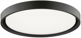 Brilliant LED Deckenleuchte Sonora Ø 41 x 8 cm warmweiß-kaltweiß schwarz-weiß