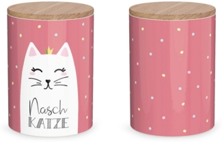 Frischhaltedose Vorratsbehälter Vorratsdose Keramik la vida Katze 308581