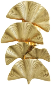 Casa Padrino Luxus Messing Wandleuchte - Designer Kollektion