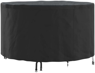 vidaXL Gartenmöbelabdeckung Schwarz 128 x 128 x 71 cm 420D-Gewebe 4105997
