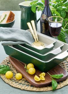 Greengate Müslischale Alice pinewood green