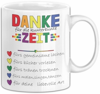 Trendation Tasse Erzieherin Abschiedsgeschenk Tasse Abschied Kindergarten Geschenkidee