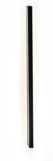 Nettlife LED Wandleuchte Schwarz Modern 60CM 21W Up Down innen Wandbeleuchtung, nicht dimmbar, LED fest integriert, Warmweiß, für Flur Treppenhaus Wohnzimmer Kinderzimmer Schlafzimmer