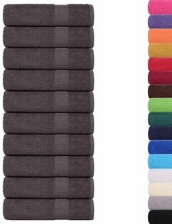 vidaXL Badetücher 25 Stk. Anthrazit 100x150 cm 360 g/m² 100% Baumwolle 136692