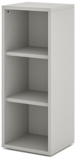Büro-Regal vito Vary , Holzwerkstoff , Grau , 44 x 111 x 40 cm