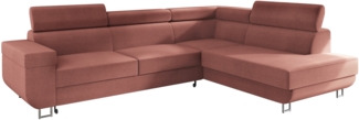 Ecksofa Fonti, Seite: Rechts, Farbe: Manila 29