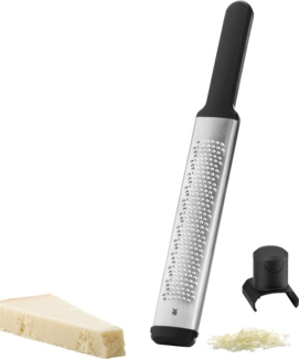 WMF Küchenreibe Top Tools, Cromargan® Edelstahl Rostfrei 18/10, Kunststoff, (2-St), Cromargan Edelstahl, rutschfester Soft-Touch-Griff, Fingerschutz