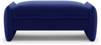 Micadoni Hocker Georgia Groß 1-Sitzer Samt Kobalt