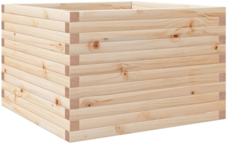 vidaXL Pflanzkübel 70x70x46 cm Massivholz Kiefer 3282414