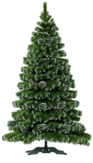 QLS Künstlicher Weihnachtsbaum NK9, Kieferbaum, Tannenbaum Rosa mit Ständer 150-250 cm Christbaum Wohnzimmer