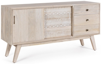 Sideboard Indria aus Mangoholz, 145 cm