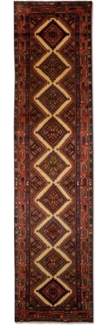 Morgenland Läufer Perser - Nomadic - 325 x 78 cm - braun
