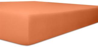 Kneer Easy-Stretch Spannbetttuch 90x190 - 100x220 cm karamel (70)