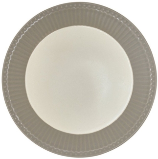 Greengate Frühstücksteller Alice Frühstücksteller warm grey 23 cm