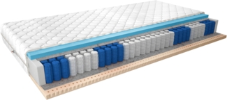 Eltap Taschenfederkernmatratze Palmo 2.0 Medicott Silver