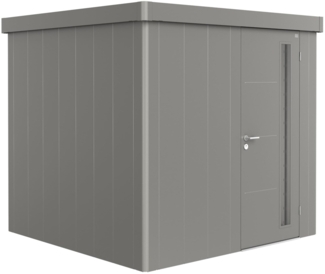 Biohort Gerätehaus Neo, 2B: 236 x 236 x 222 (b x t x h) cm, quarzgrau-metallic