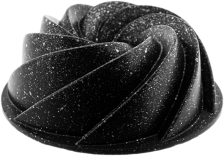 Guss-Backform mit Rosenwirbel-Design Ø 25,5 cm – Elegante Kuchenform aus Guss