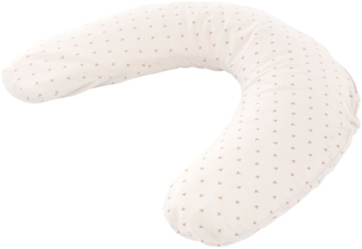 Seitenlagerungskissen Twister beige Füllung: EPS-Perlen