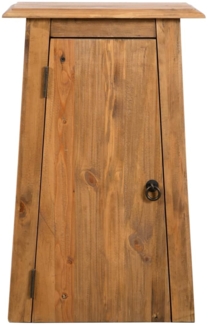 vidaXL Bad-Wandschrank Massivholz Kiefer 42x23x70 cm 246039