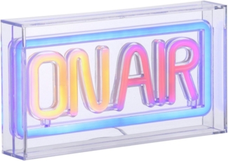 JUST LIGHT LED Wandleuchte NEON-ONAIR, LED fest integriert, Warmweiß