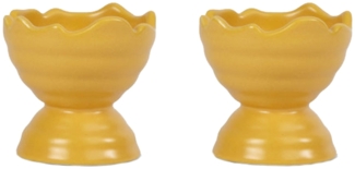 Sagaform Ellen 2er-Set Eierbecher gelb