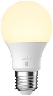 Nordlux Smart Home LED Leuchtmittel E27 A60 900lm 2200-6500K 7W 80Ra App Steuerbar 6 x 6 x 10,9 cm