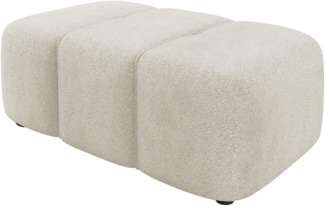 Polsterhocker Furyn Boucle (Farbe: Coral 65)