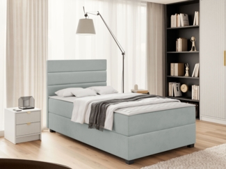 Boxspringbett Emprio (Farbe: Manila 14, Größe: 90 x 200)