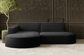 Kaiser Möbel Ecksofa Designer MODENA STUDIO L stoff Poso und Neve