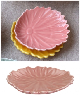 Chic Antique - Teller Kuchenteller Tablett Schale Seerose D 10cm Rosa 61091507