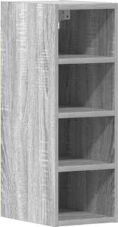 vidaXL 'Riga' Hängeschrank, Holzwerkstoff Grau Sonoma, 20x29,5x60 cm